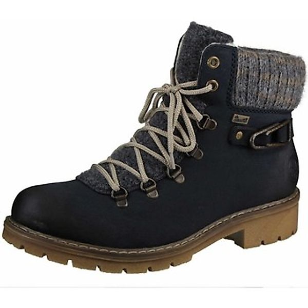 Rieker Winterstiefelette, Winterboots, Schnürboots mit Strickrand und Rieke günstig online kaufen