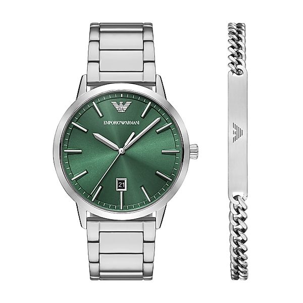 Emporio Armani Quarzuhr AR80082SET, (Set, 2-tlg., günstig online kaufen