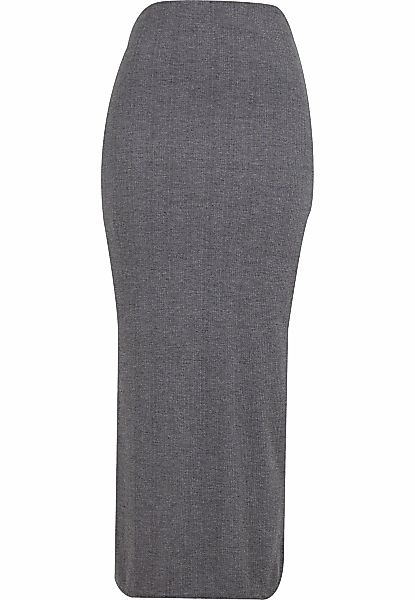 URBAN CLASSICS Sommerrock "Urban Classics Ladies Rib High Slit Skirt" 1 Stk günstig online kaufen