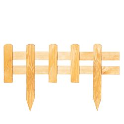 BooGardi Beetumrandung Steckzaun Holz, LxH: 59,5x20 günstig online kaufen