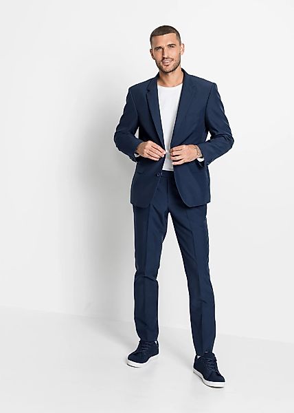 bonprix Anzug Set, 2, 2 Stk. tlg. slim fit zweiteiliges Set mit Sakko und H günstig online kaufen