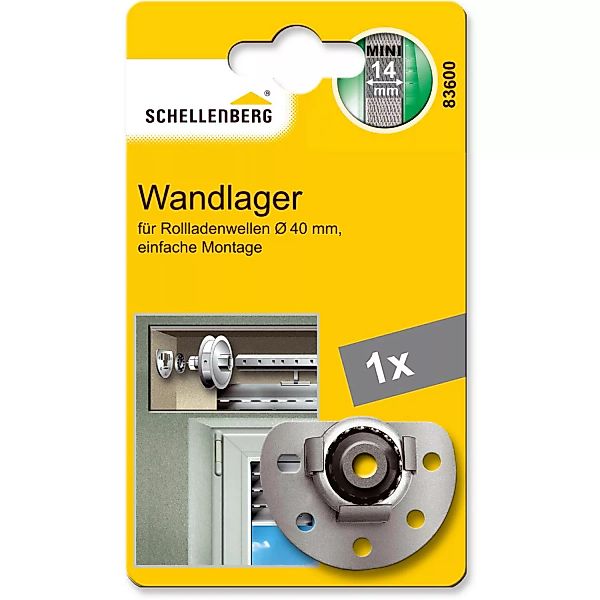 Schellenberg Rollladen Wandlager mit Kugellager Mini günstig online kaufen