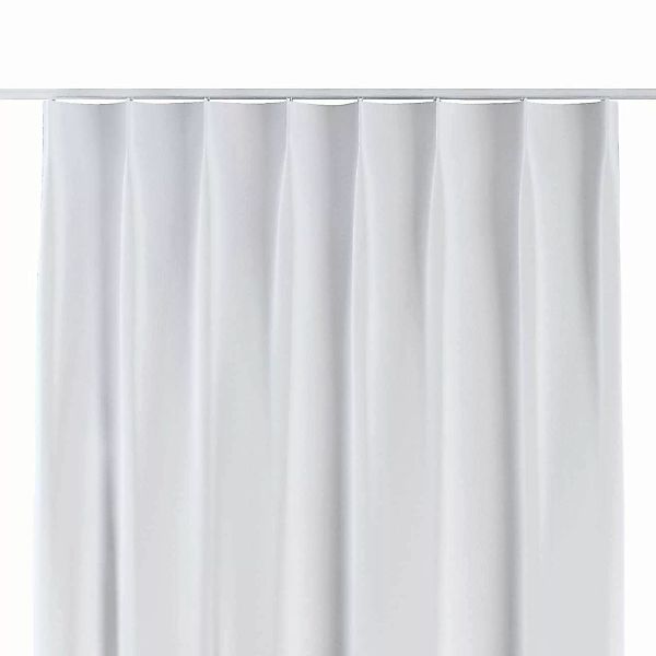 Vorhang mit flämischen 1-er Falten, weiß, Crema (182-65) günstig online kaufen