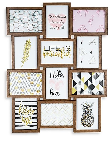 Levandeo® Bilderrahmen Collage, levandeo Bilderrahmen Collage günstig online kaufen