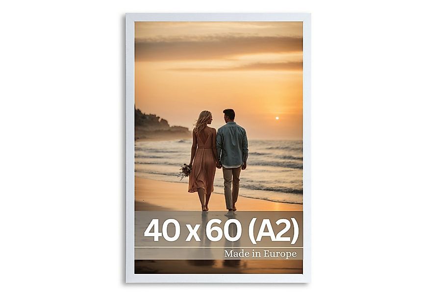 Victor (Zenith) Bilderrahmen Dix, Bilderrahmen Weiß 40x60 cm (A2), Bilderra günstig online kaufen