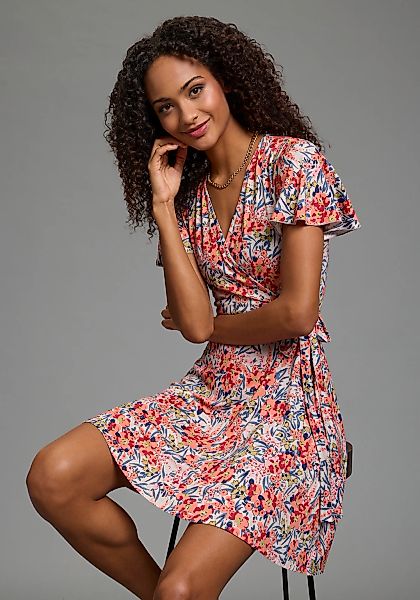 Laura Scott Sommerkleid femininer Stil, für warme Tage, aus Single Jersey, günstig online kaufen