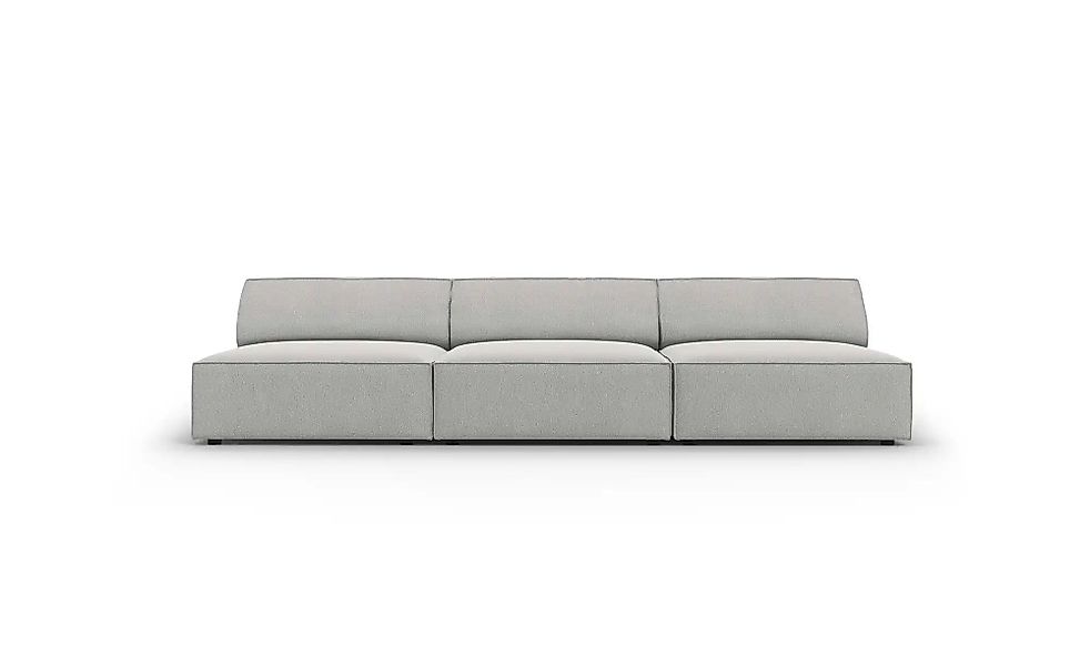 Micadoni Einzelsofa  Jodie ¦ grau ¦ Maße (cm): B: 240 H: 70 Polstermöbel > günstig online kaufen