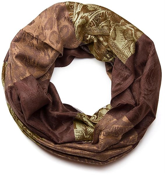 styleBREAKER Loop Loop mit Hibiskus Blüten günstig online kaufen