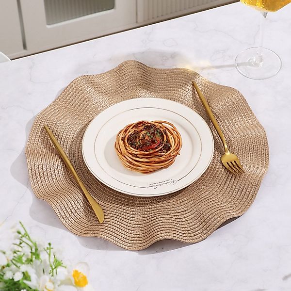 BYSURE Platzset, (6-St), Rundes, waschbares Tischset günstig online kaufen