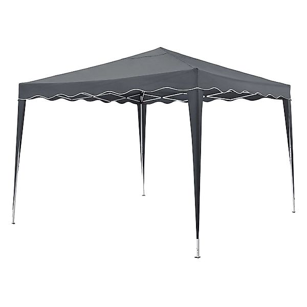 Juskys Faltpavillon Vivara 3 x 3 m in Grau mit Tragetasche günstig online kaufen