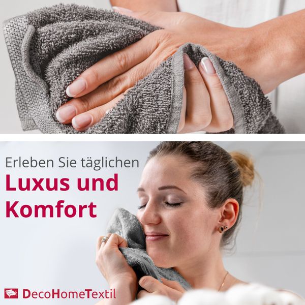 DecoHomeTextil Heimtextilmanufaktur Handtuch Handtuch Set 100% günstig online kaufen