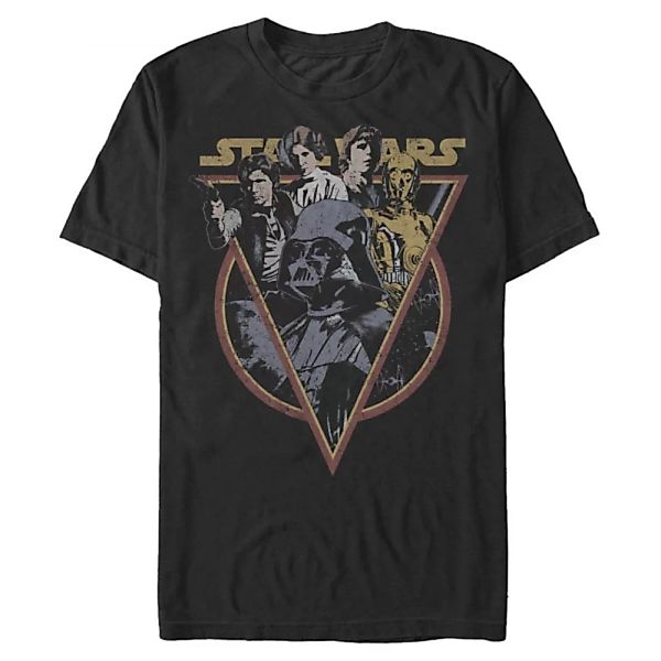 Star Wars - Gruppe Retro - Männer T-Shirt günstig online kaufen