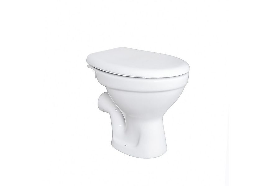 Belvit Tiefspül-WC BV-SW5001+BV-D0400, Stand WC Toilette Abgang Waagerecht günstig online kaufen