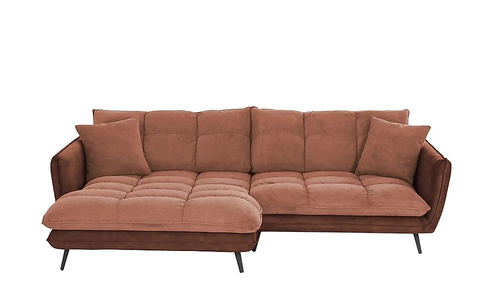 bobb Ecksofa  Arianna XL ¦ kupfer ¦ Maße (cm): B: 275 H: 90 T: 196.0 Polste günstig online kaufen