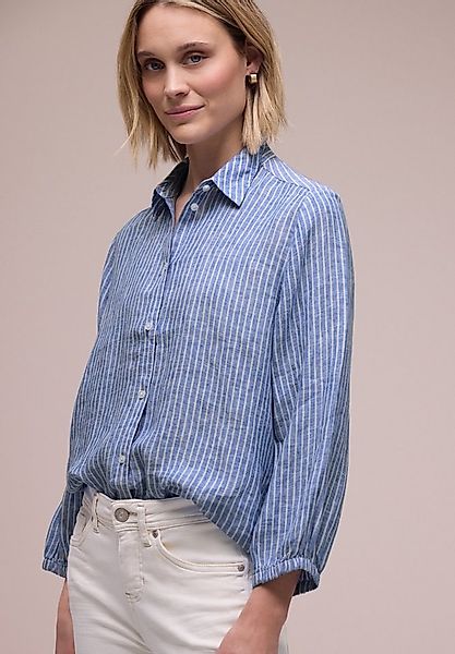 STREET ONE Hemdbluse aus Leinen günstig online kaufen