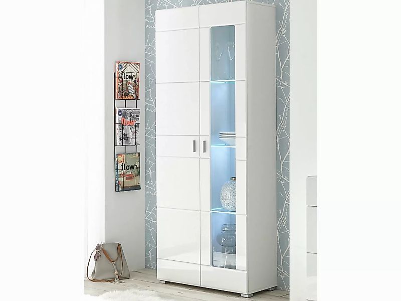 HBZ Vitrine 80 x 194 x 35 cm (B/H/T) günstig online kaufen