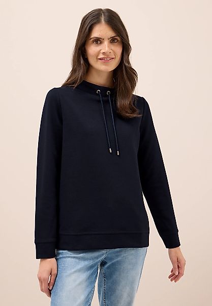 Cecil Sweatshirt, mit Tunnelzugband am Kragen günstig online kaufen