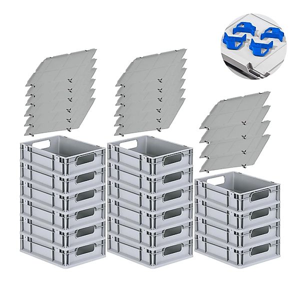 PROREGAL® Stapelbox SparSet Eurobox NextGen Economy günstig online kaufen