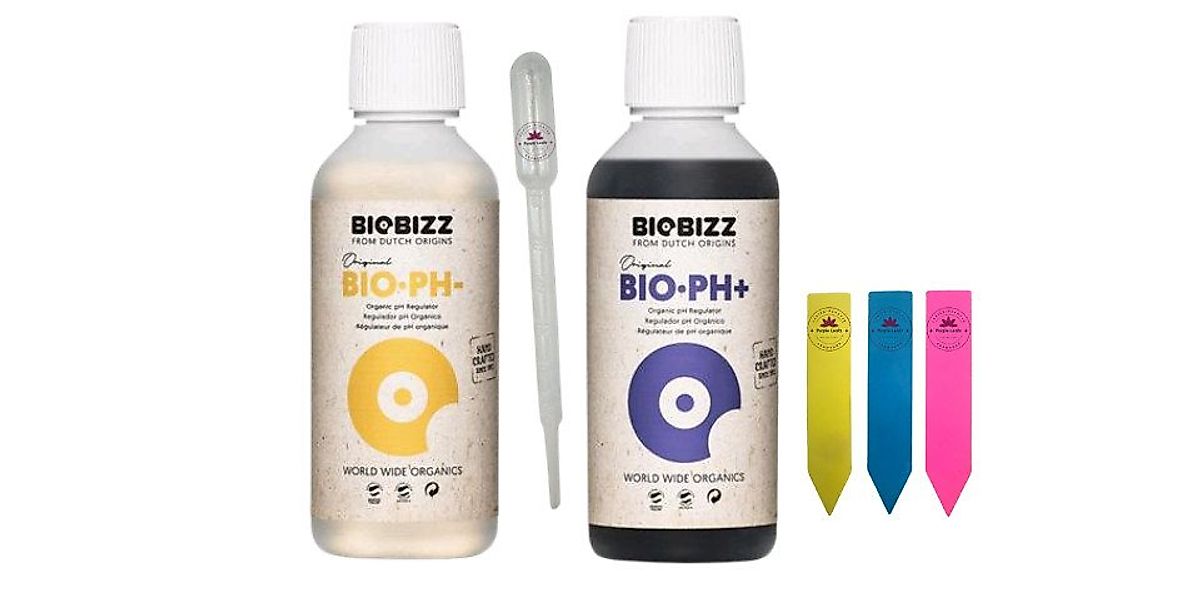 Biobizz Blumendünger PH Plus und PH Minus Organischer PH Regulator, 2-St., günstig online kaufen
