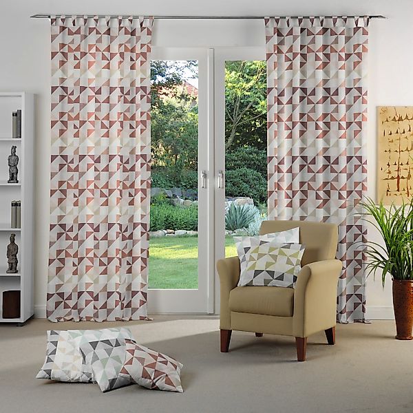 Wirth Vorhang "Berlare" Schlaufen 1 Stk. tlg. günstig online kaufen