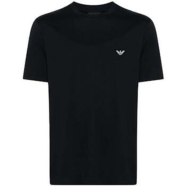 Emporio Armani  T-Shirts & Poloshirts Beach Crew Neck T-Shirt Black günstig online kaufen