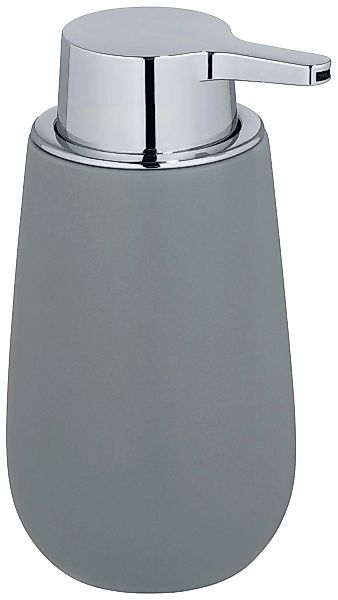 WENKO Seifenspender "Badi" Grau Keramik, 320 ml günstig online kaufen