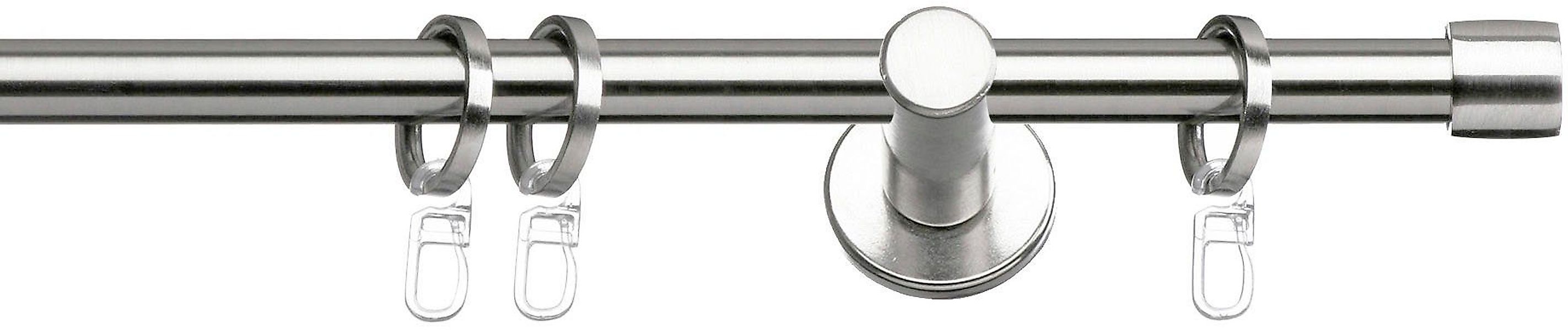 indeko Gardinenstange "Consul 20" Ø 20 mm 1 läufig-läufig Wunschmaßlänge Ko günstig online kaufen