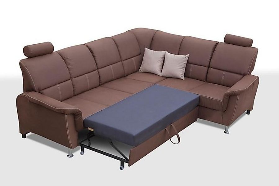JVmoebel Sofa Wohnlandschaft Ecksofa mit Bettkasten Polstersofa Couch Eckco günstig online kaufen