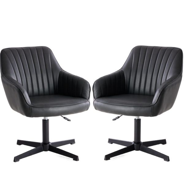 Refined Living Bürostuhl Schreibtischstuhl Ohne Rollen günstig online kaufen