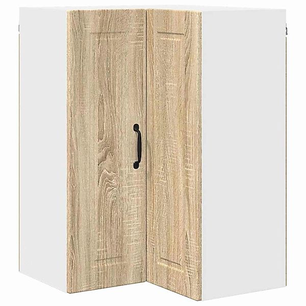 vidaXL Küchenwandschrank Sonoma-Eiche 57 x 57 x 80 cm Holzwerkstoff 885427 günstig online kaufen