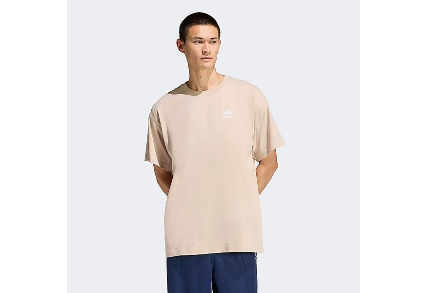 adidas Originals T-Shirt ESS OS TEE lockere Silhouette, mit geripptem Rundh günstig online kaufen
