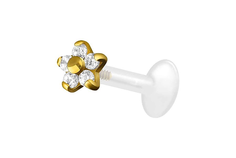 PIERCINGLINE Piercing-Set PTFE Labret mit Innengewinde günstig online kaufen