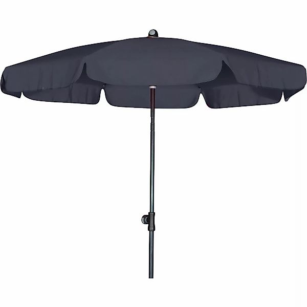 Doppler Balkonschirme Sunline Ø 150 cm Anthrazit mit Knickfunktion günstig online kaufen