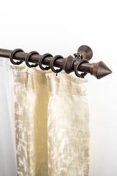 GARESA Gardinenstange "Palmo" Ø 28 mm 2 läufig-läufig Wunschmaßlänge Vorhan günstig online kaufen