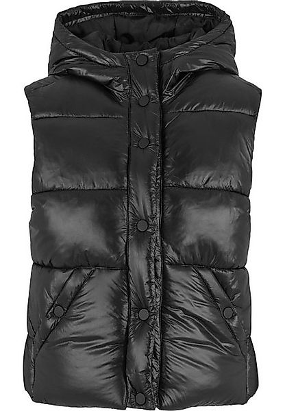 URBAN CLASSICS Steppweste Urban Classics Ladies Recycled Shiny Puffer Vest günstig online kaufen