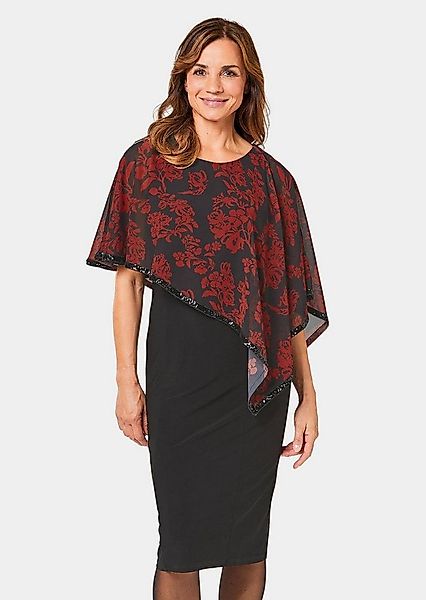 GOLDNER Abendkleid Elegantes Abendkleid mit Pailletten Midikleid mit Rundha günstig online kaufen