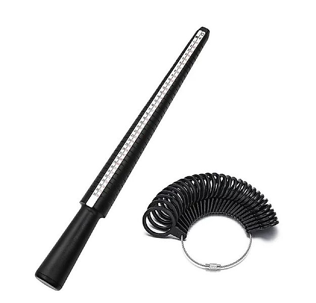 Eyecatcher Fingerring Ringgrößenmesser Set – Ringmaßstab & Ringschablonen f günstig online kaufen