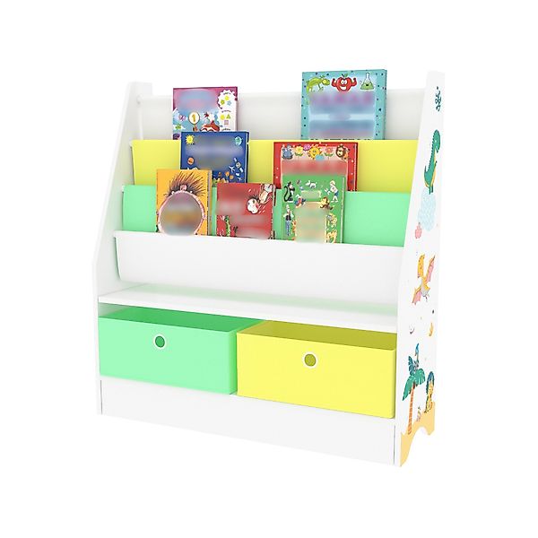 en.casa Bücherregal, »Neda« Kinderregal 74x71x23 cm günstig online kaufen