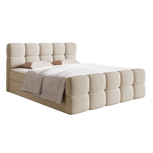 Selsey Boxbett CLOUDY, mit Matratze, Topper, günstig online kaufen