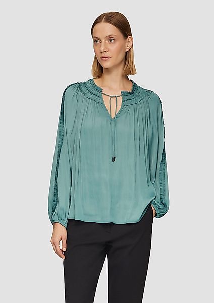 s.Oliver BLACK LABEL Langarmbluse Tunika-Bluse mit günstig online kaufen