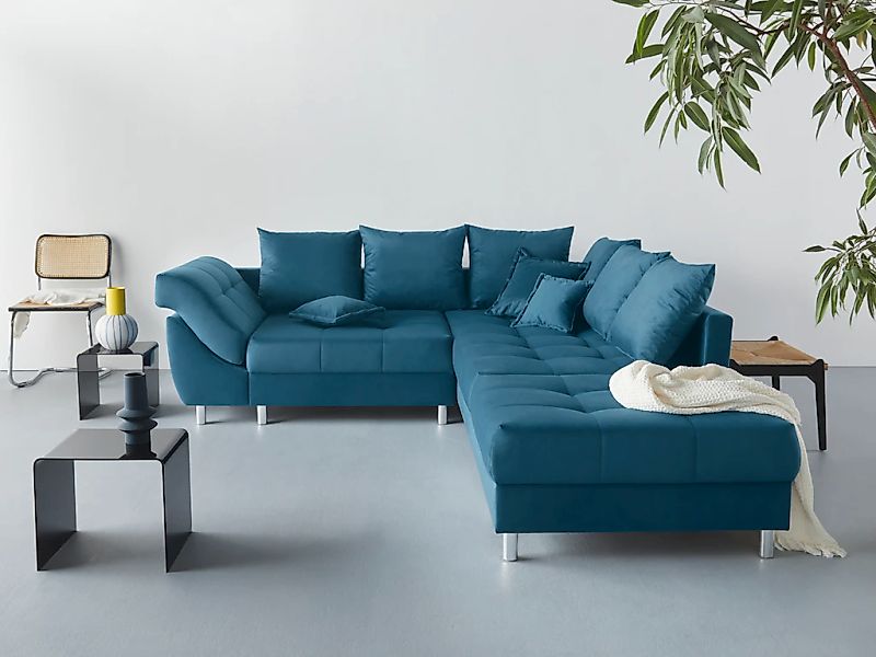 COLLECTION AB Ecksofa "(Spar-Set) Innsbruck L-Form und Hocker", (Spar-Set), günstig online kaufen