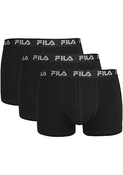 Fila Boxershorts, (Packung, 3 St.), FILA Schriftzug günstig online kaufen