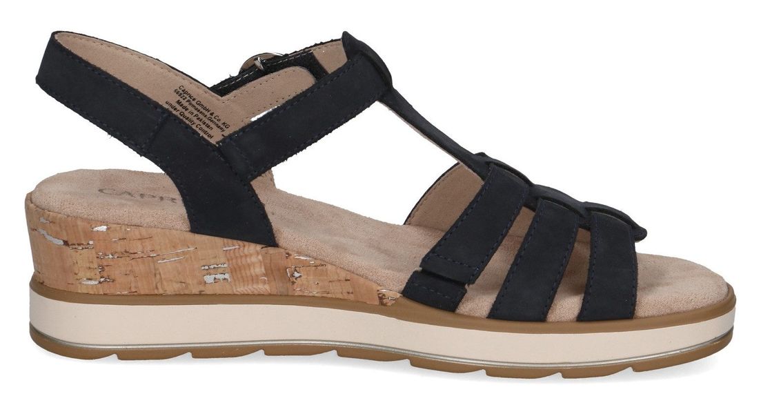 Caprice Keilsandalette, Riemchensandale, Bequemschuh, Sommerschuh mit Ziers günstig online kaufen