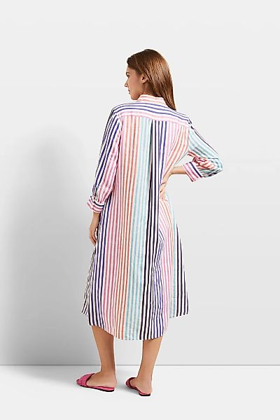 bugatti Blusenkleid, mit stilvoller Streifenkombination günstig online kaufen