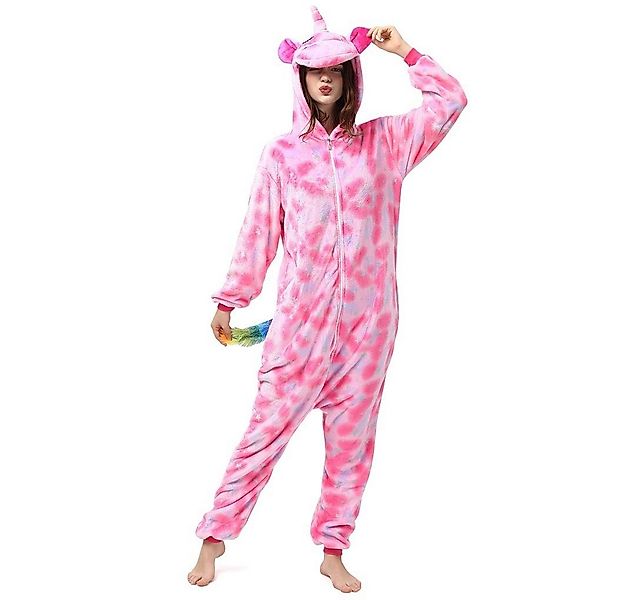 Katara Partyanzug Einhörner Jumpsuit Onesie Erwachsenen Kostüm S-XL, Karnev günstig online kaufen