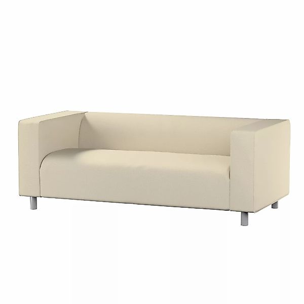 Bezug für Klippan 2-Sitzer Sofa, ecru, Sofahusse, Klippan 2-Sitzer, Chenill günstig online kaufen