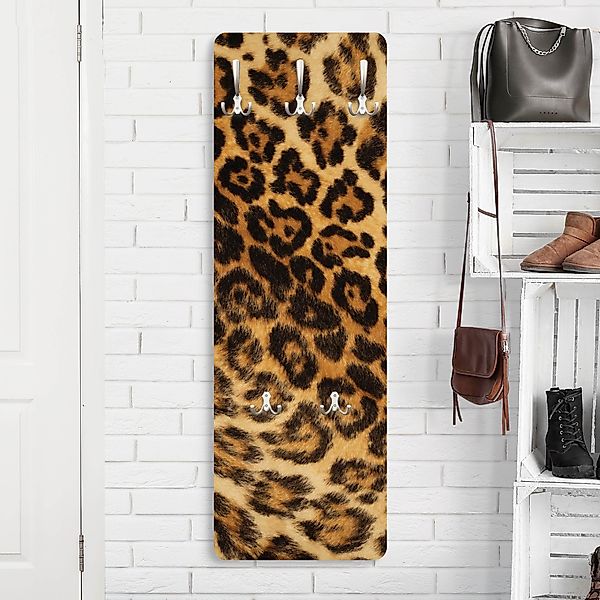 Wandgarderobe Holzpaneel Jaguar Skin günstig online kaufen