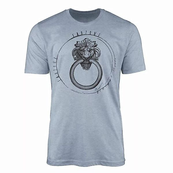 Sinus Art T-Shirt Vintage Herren T-Shirt Türklopfer günstig online kaufen