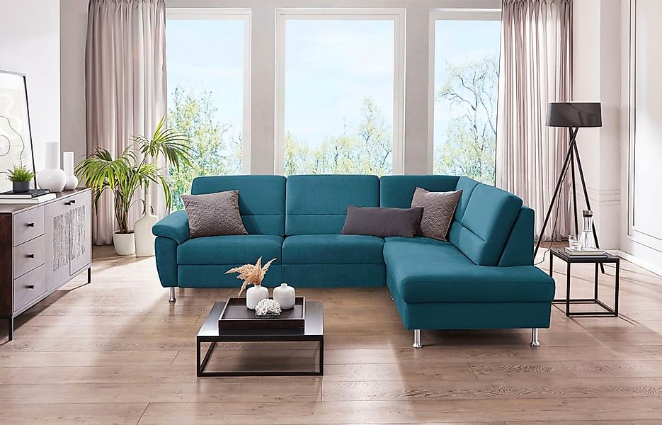 CALIZZA INTERIORS Ecksofa »Onyx L-Form«, Ottomane links oder rechts, wahlwe günstig online kaufen