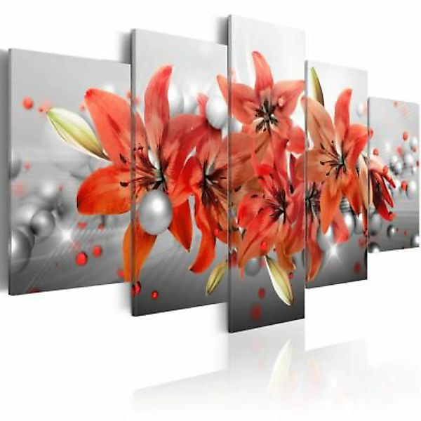 artgeist Wandbild Flowery Battle mehrfarbig Gr. 200 x 100 günstig online kaufen